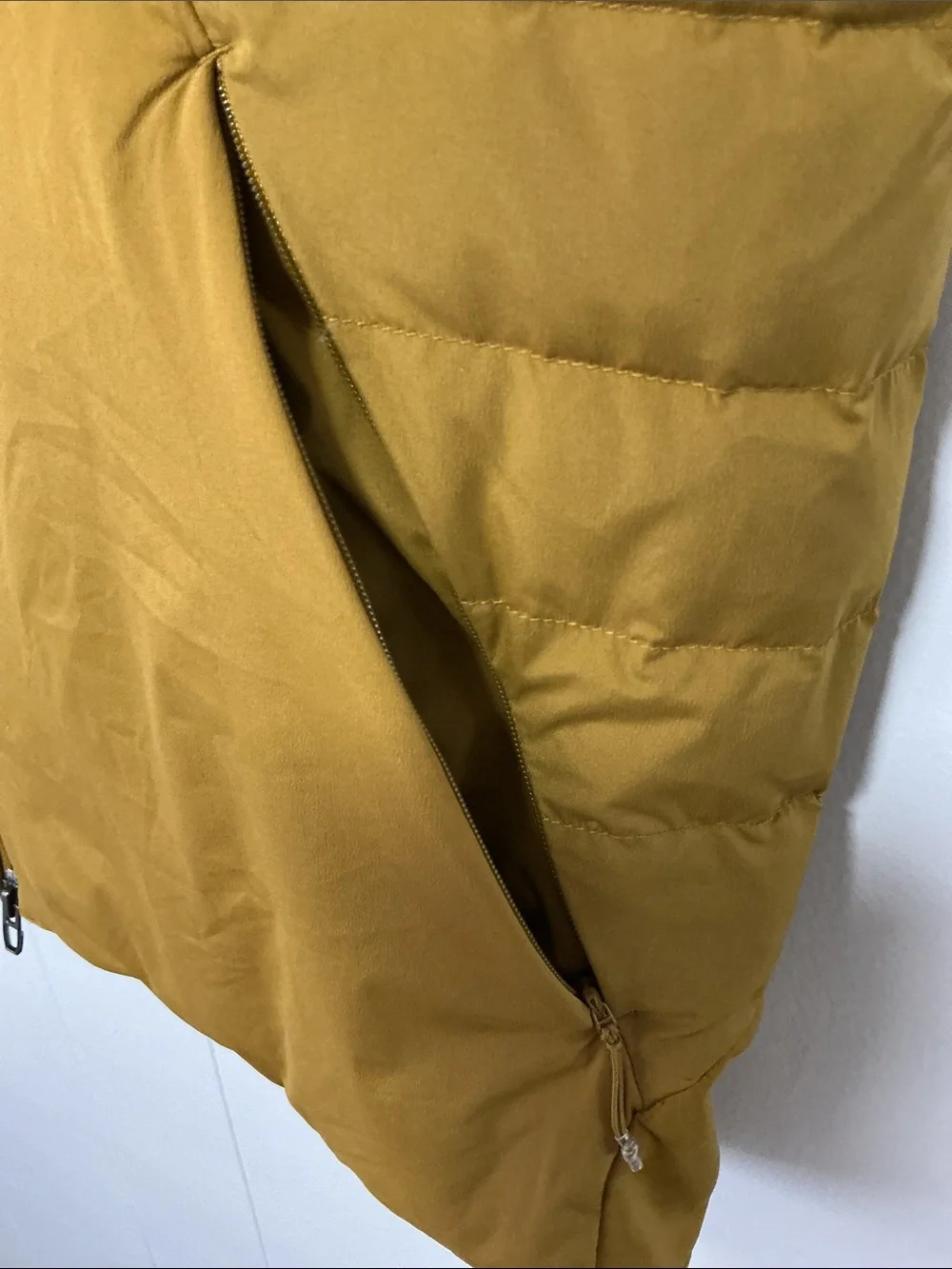 Lululemon Quilted Zip-Front Vest - Mustard Brown